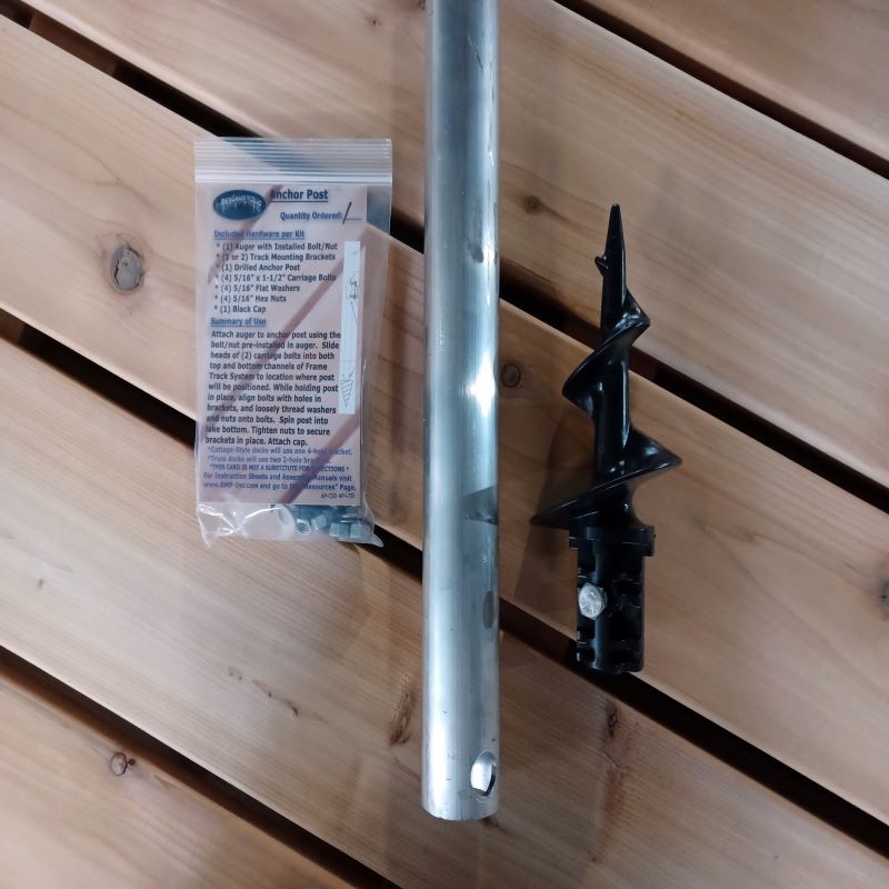 Floating Dock Posts Anchor Post Kit for Flex Connect Floating Docks – Bestmade Docks