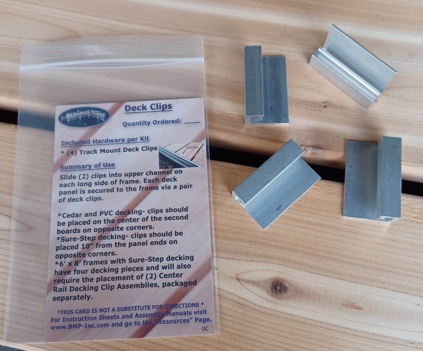 Decking Clips