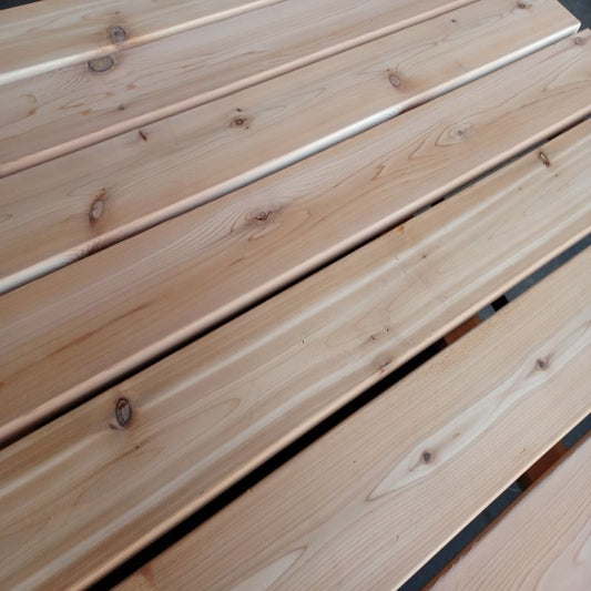 Cedar Decking Panels