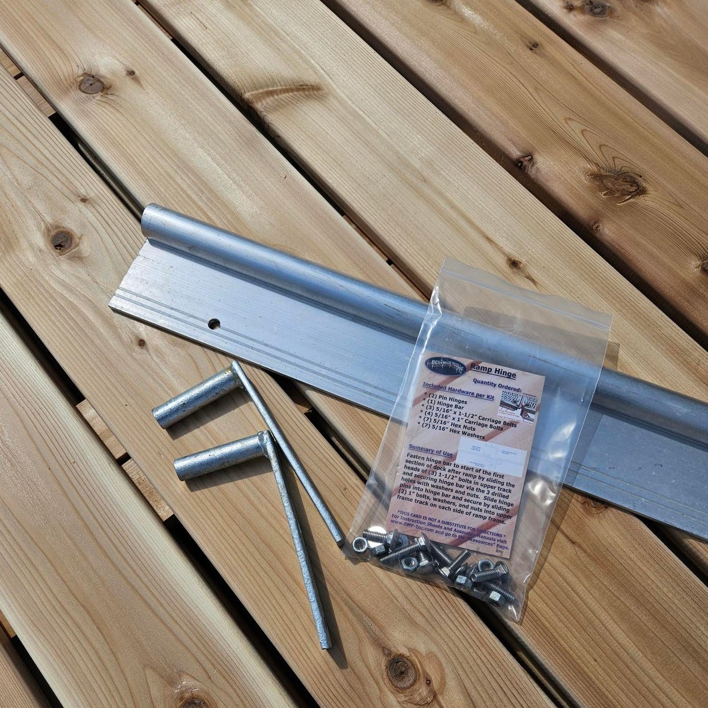 Ramp Hinge Kit for Flex Connect Floating Docks