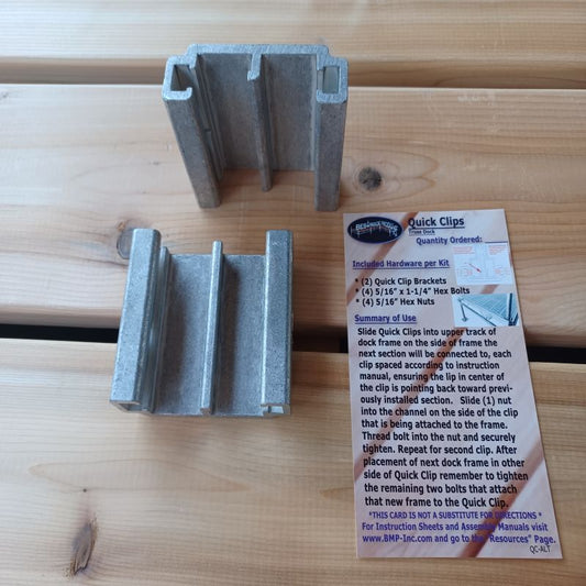 Quick Clips (Connectors) For Lake Truss Docks
